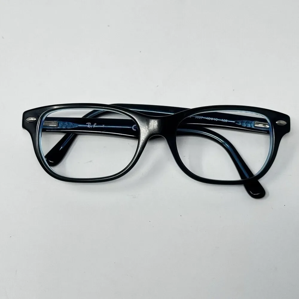 Ray-Ban RB1555 3667 Blue Eyeglass Frames Kids 48-16-130 Authentic
